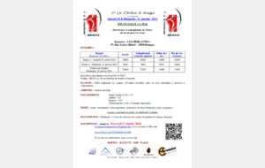 Concours salle 2x18m tir par équipe BOURGES