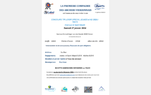 Concours Spécial Jeunes et Adultes Débutants VIERZON 1ERE