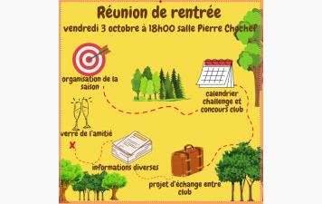 Réunion de rentrée