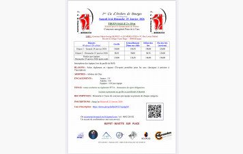 concours qualificatif des 24/25 janvier 2026